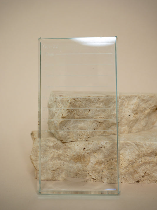 Flat Crystal Lash Tray