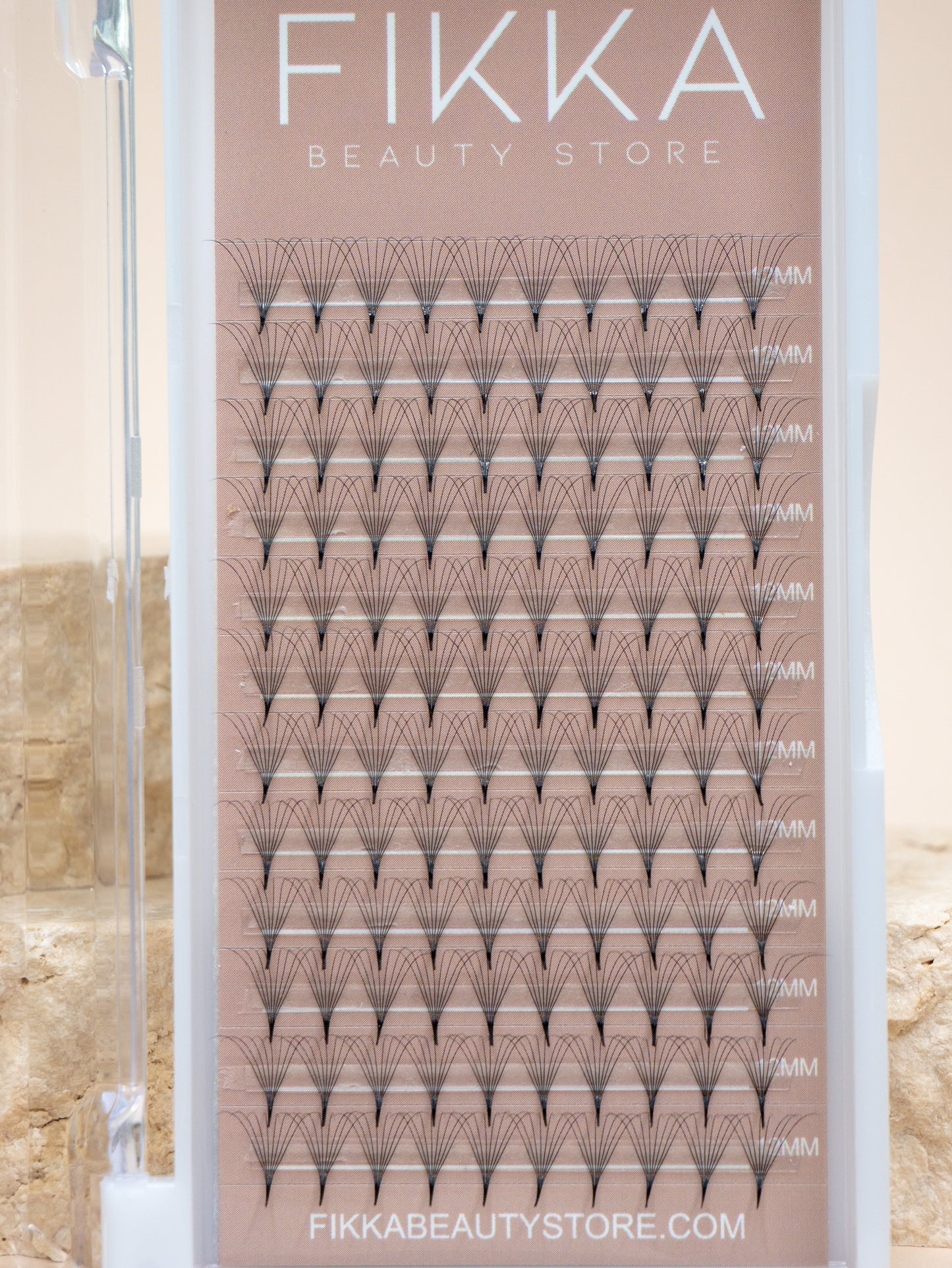 8D Premade Fans Tray - D Curl