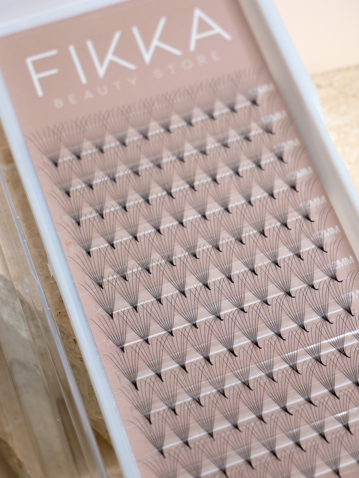 8D Premade Fans Tray - D Curl