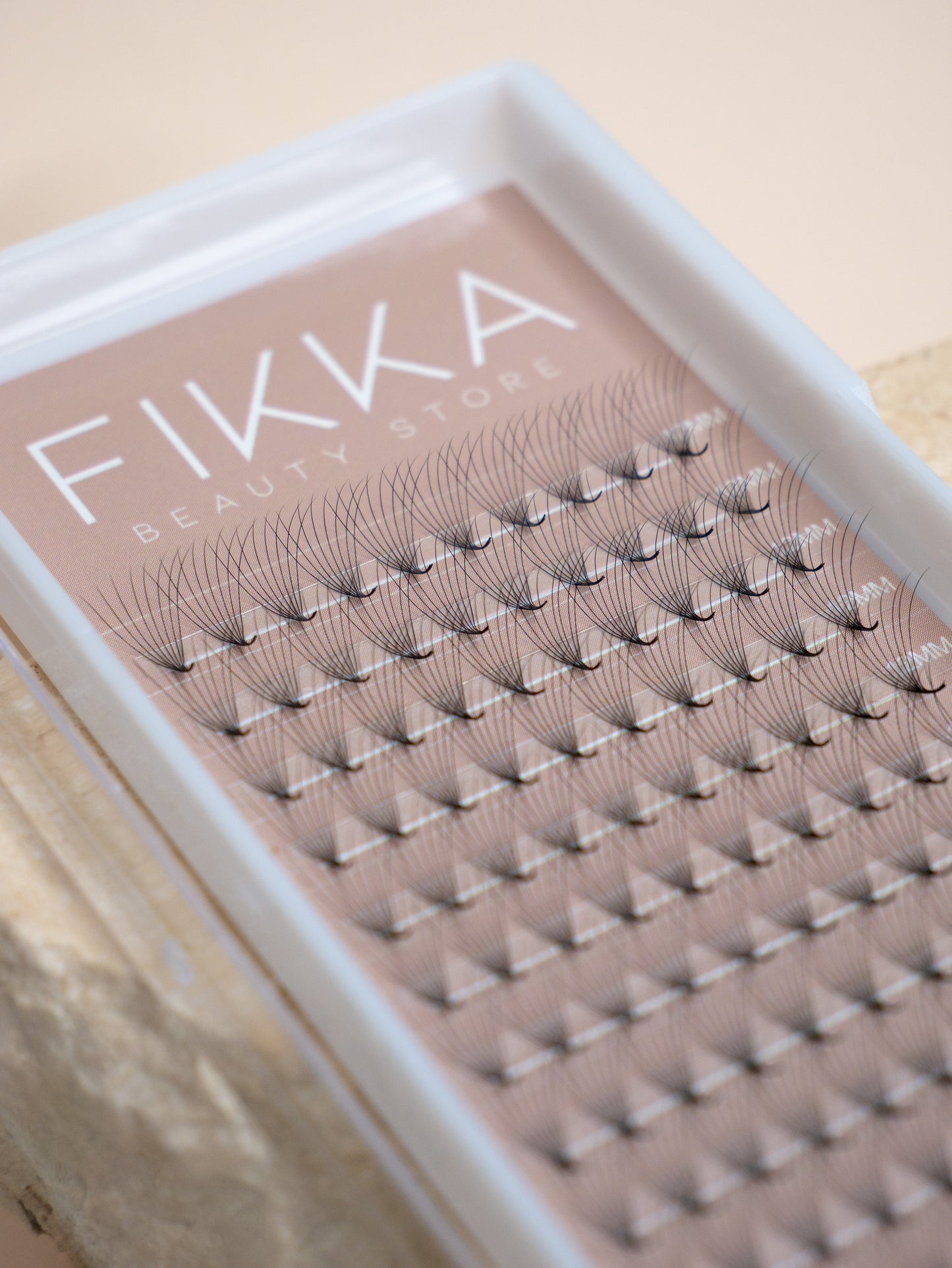 8D Premade Fans Tray - D Curl